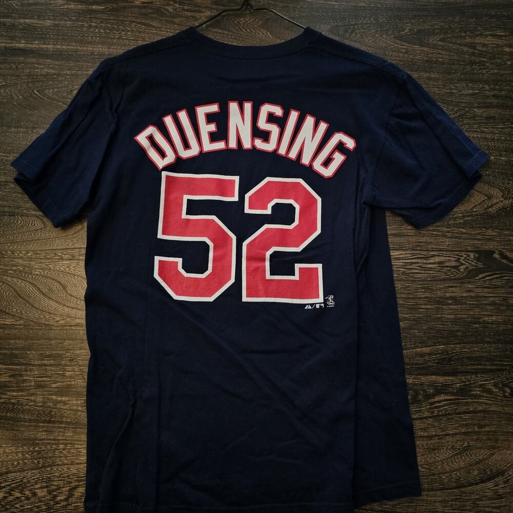 Brian Duensing Minnesota Twins MLB Baseball Shirt Jersey Medium